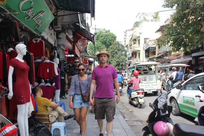 Nhiều du khách lựa chọn Việt Nam là điểm đến ghé thăm an toàn (ảnh Thanh Huyền)