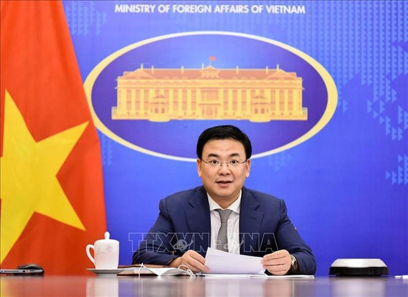Thứ trưởng Bộ Ngoại giao Phạm Quang Hiệu. Ảnh: TTXVN