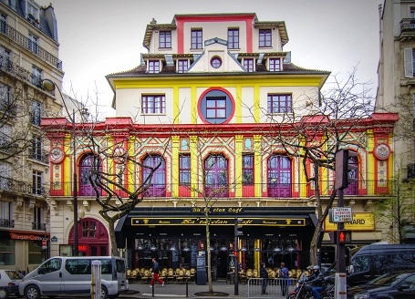 Nhà hát Bataclan trước khi xảy ra vụ tấn công.