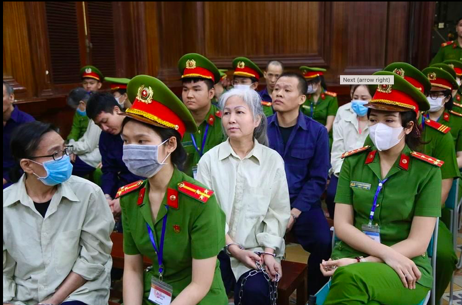 Những bị cáo liên quan đến đường dây buôn ma túy xuyên quốc gia với bà trùm Oanh "Hà".