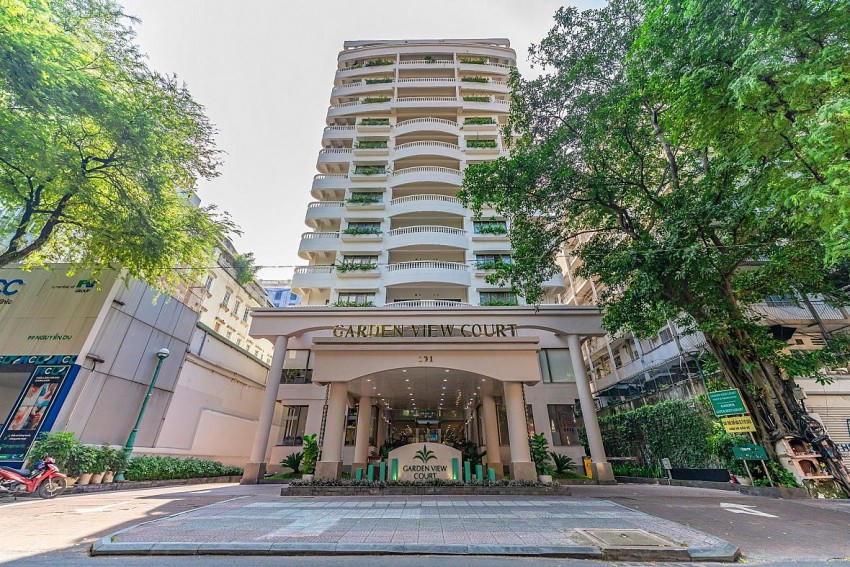 Khách sạn Garden View Court -101 Nguyễn Du, phường Bến Thành, quận 1, TP.HCM.