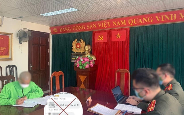 Hòa Bình: Xúc phạm Công an xã trên Facebook, người đàn ông bị phạt 5 triệu đồng