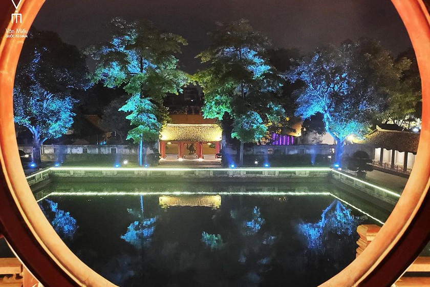 Tour đêm “Tinh hoa đạo học” tại Văn Miếu - Quốc Tử Giám. (Nguồn: vanmieu.gov.vn)