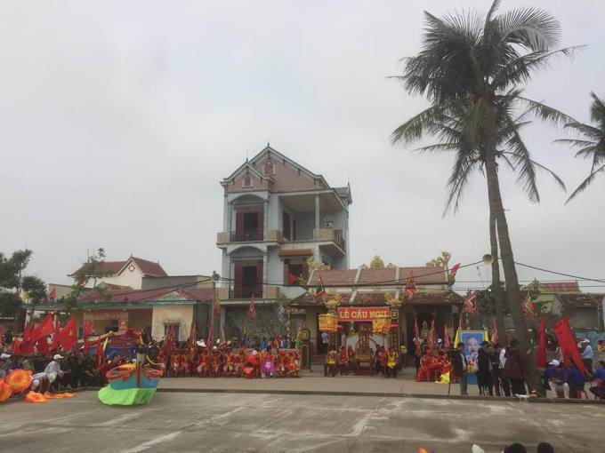 Lễ Cầu Ngư của người dân Cảnh Dương mang đậm nét văn hóa đặc sắc độc đáo riêng biệt. (Ảnh: Phan Ba)