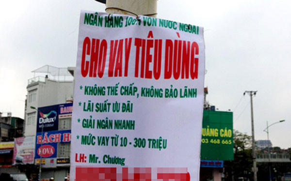 Việc vay quá dễ với lãi suất cắt cổ là nguyên nhân gây ra nhiều rủi ro và có thể phải trả giá đắt với nhiều người.