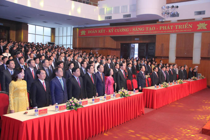 Tham dự buổi lễ có các lãnh đạo, nguyên lãnh đạo Đảng và Nhà nước; lãnh đạo, nguyên lãnh đạo tỉnh Thanh Hóa qua các thời kỳ.