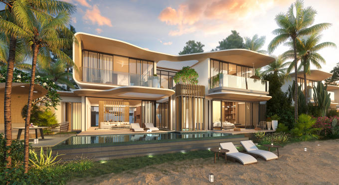 Chỉ có 98 căn biệt thự biển, 15 căn biệt thự thung lũng tại phân khu MGallery Residences