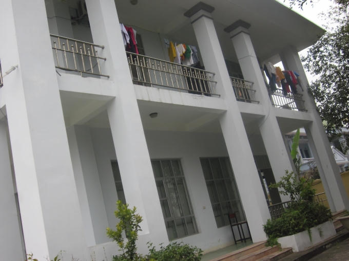 Tầng 2 của khu nhà khách, nhà hàng Ngọc Lan.