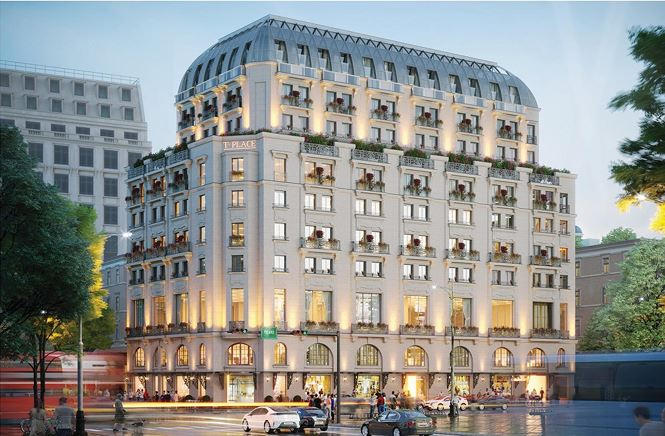 Phối cảnh dự án T-Place sau khi được cải tạo từ khu tập thể cũ.