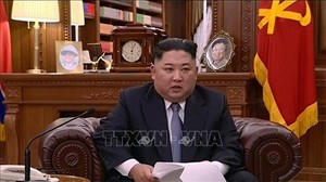 Chủ tịch Đảng Lao động Triều Tiên, Chủ tịch Ủy ban Quốc vụ nước Cộng hoà dân chủ nhân dân Triều Tiên Kim Jong-un sẽ thăm hữu nghị chính thức Việt Nam trong những ngày sắp tới. Ảnh TTXVN