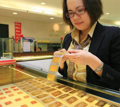 Giá vàng 14/3: Tăng trở lại