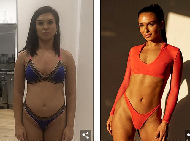 Người đẹp 9X giảm được 13 kg sau 3 tháng tập thể dục và ăn kiêng, vì thế cô hiện tại rất tự tin vào vẻ ngoài của mình