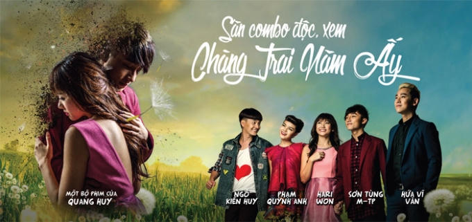 Bộ phim "Chàng trai năm ấy" có sự góp mặt của ca sĩ trẻ nổi tiếng Sơn Tùng. Ảnh: internet.