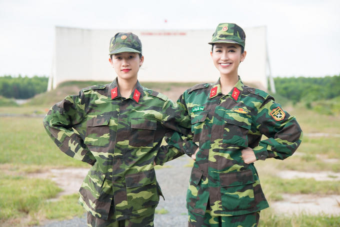 H&agrave; Thu bất ngờ trở th&agrave;nh chiến sỹ ph&ograve;ng ch&aacute;y chữa ch&aacute;y