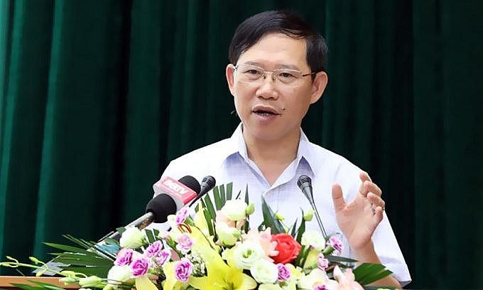 Ông Lê Ánh Dương bị kỷ luật cảnh cáo. Ảnh: Báo BG.