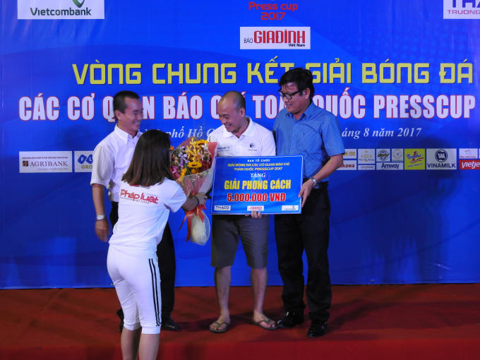 Bế mạc Press Cup 2017: Đài Truyền hình Việt Nam vô địch, Báo Pháp luật Việt Nam giành giải phong cách