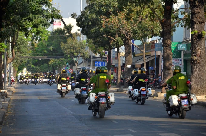 Lực lượng phối hợp sẽ tuần tra khép kín trên địa bàn thành phố 24/24h.