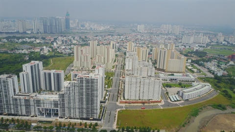 Khu tái định cư Thủ Thiêm, quận 2, TP.HCM hiện thừa hàng ngàn căn hộ.