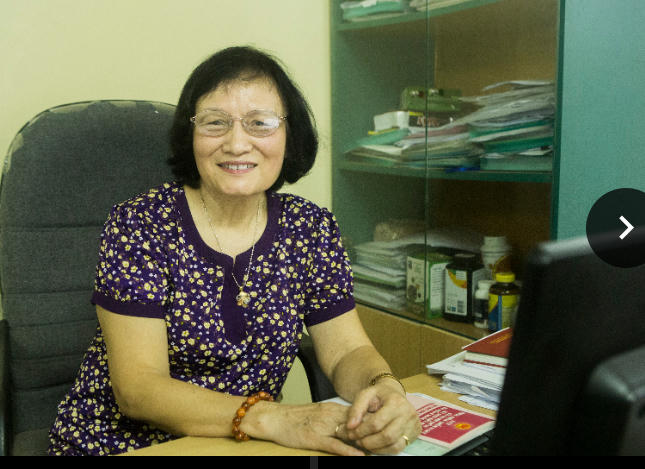 Bà Trịnh Thị Lê Trâm, Chủ tịch Hội phòng chống HIV/AIDS Hà Nội, Giám đốc Trung tâm tư vấn Pháp luật và Chính sách về y tế, HIV/AIDS.