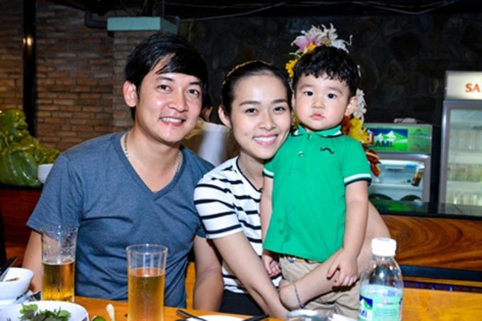 Thành Đạt và Diệp Bảo Ngọc khi còn hạnh phúc bên nhau.