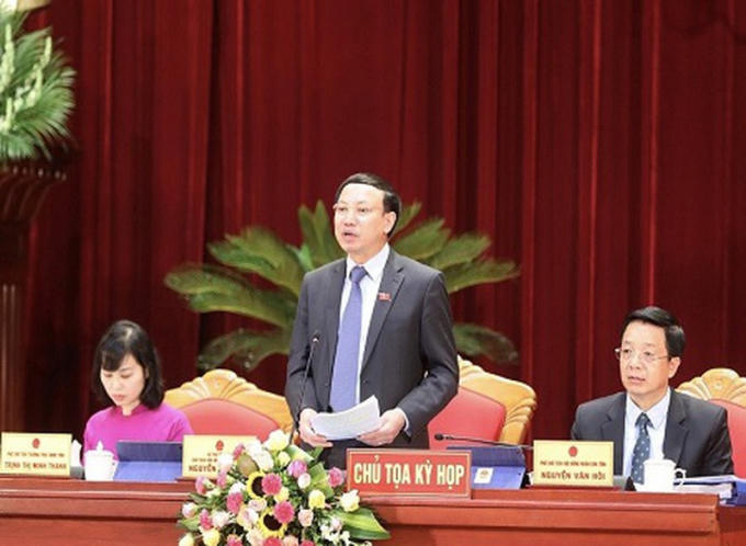 Bí thư Tỉnh ủy, Chủ tịch HĐND tỉnh Nguyễn Xuân Ký kết luận nội dung chất vấn và trả lời chất vấn về nhóm nội dung đào tạo lao động.