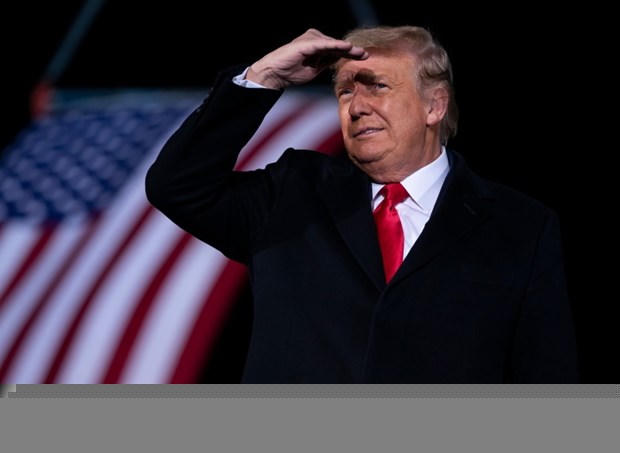Tổng thống Mỹ Donald Trump. (Nguồn: CTV)