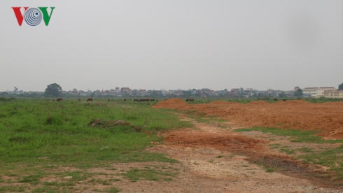 10 năm nay Khu đô thị Hà Nội Westgate vẫn chỉ là bãi đất trống.