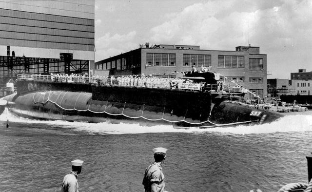 Tàu ngầm Thresher của Hải quân Mỹ (Ảnh: Navy Times).