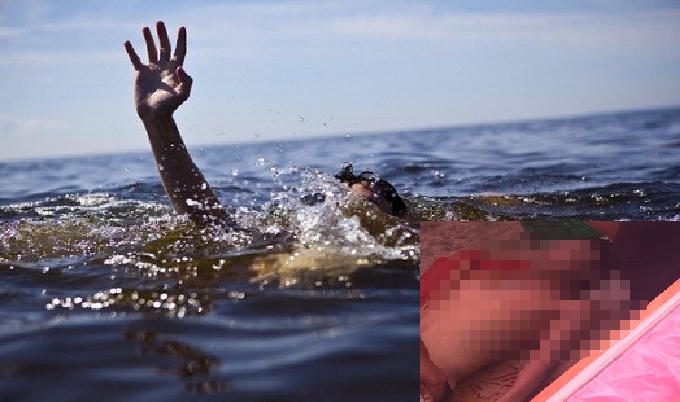 Vụ việc đã khiến cho nam thanh niên thiệt mạng (ảnh lớn), thi thể nam thanh niên được tìm thấy (ảnh nhỏ).