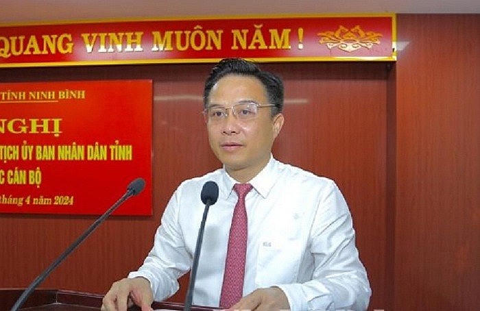 Ông Đặng Thái Sơn giữ chức Giám đốc Sở Tài chính tỉnh Ninh Bình.