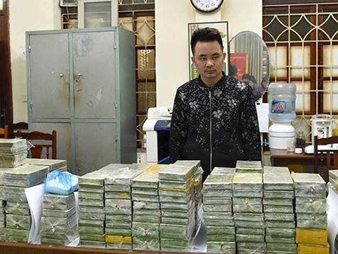 Đối tượng Thành là một trong những mắt xích quan trọng của đường dây buôn bán ma túy xuyên biên giới: ảnh: TL.