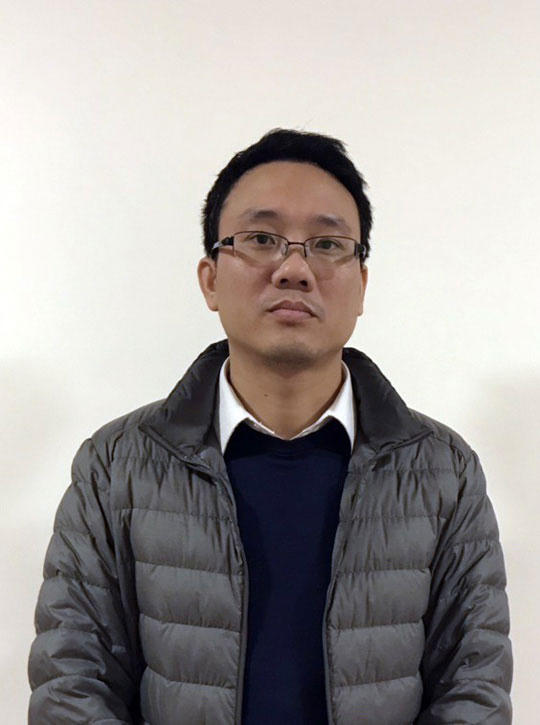 Bị can Đặng Thanh Nam.