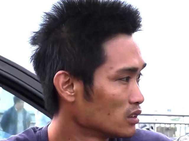 Đối tượng Bùi Văn Hời (Ảnh: Duy Cường)