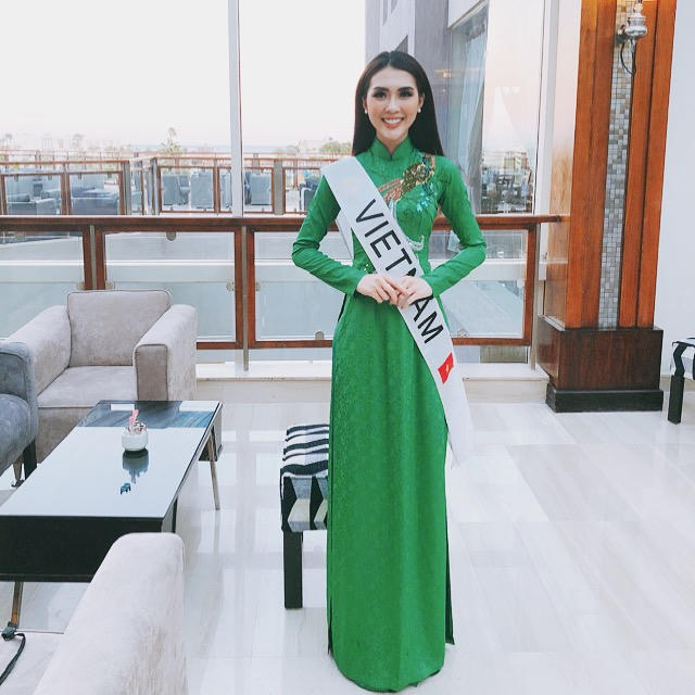Tường Linh v&agrave;o Top 10 th&iacute; sinh được y&ecirc;u th&iacute;ch nhất tại Miss Intercontinental 2017