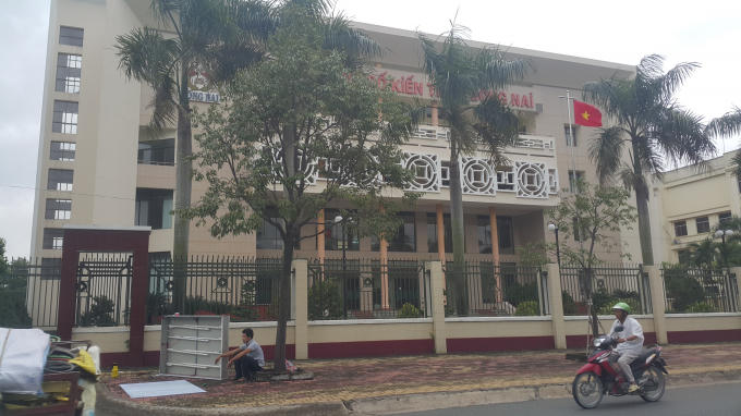 Trụ sở Cty TNHH một thành viên Xổ số Kiến thiết và Dịch vụ tổng hợp tỉnh Đồng Nai.