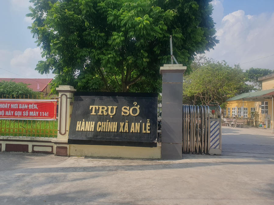 Trụ sở hành hính xã An Lễ.