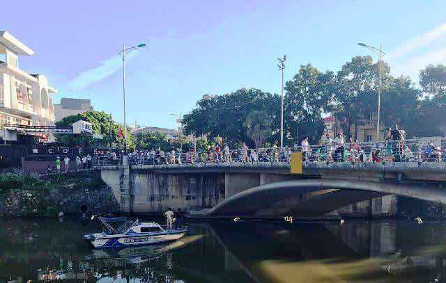 Hiện trường nơi xảy ra vụ việc.