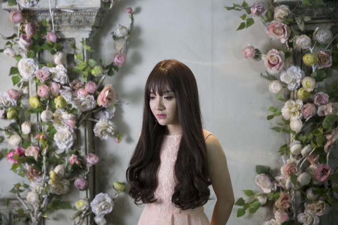 Hoàng Mai Hạ Vy - thành viên trong Team của Tuấn Hưng tại Giọng hát Việt 2015.