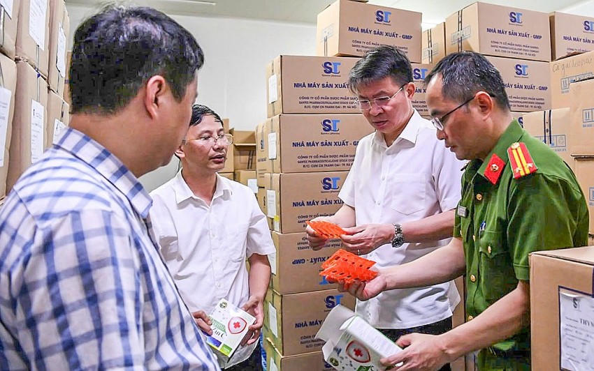 Thiếu tướng Nguyễn Minh Tuấn, Giám đốc Công an tỉnh Phú Thọ trực tiếp chỉ đạo vụ án - Ảnh: Công an tỉnh Phú Thọ