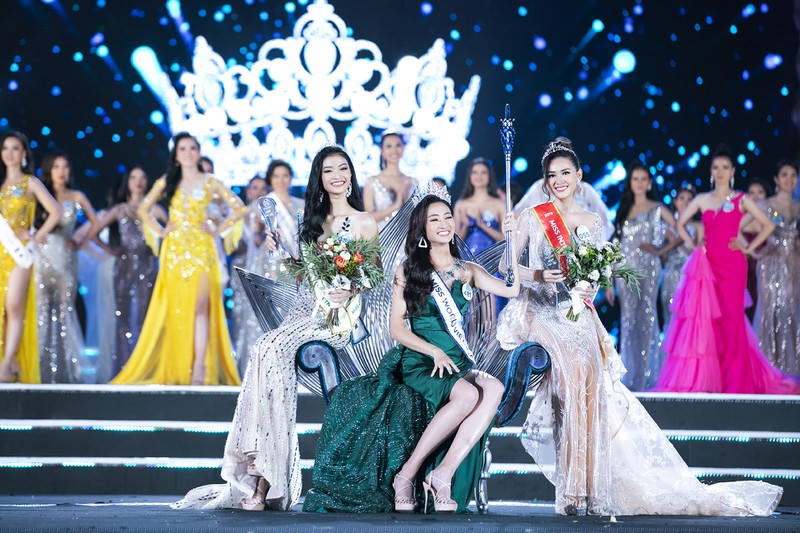 Top 3 Miss World Việt Nam 2019. 