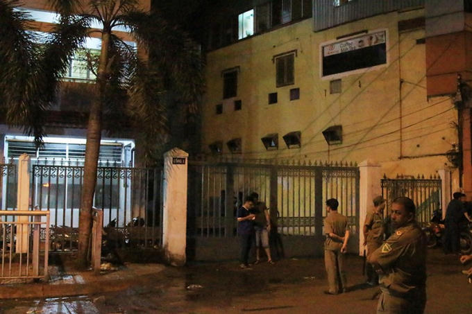 Nam sinh viên được phát hiện tử vong ở khu vực sân ký túc xá trường Đại học Công nghiệp TP HCM.