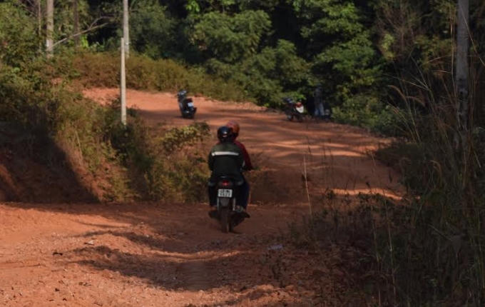 Một trong những “đoạn đường đau khổ”.