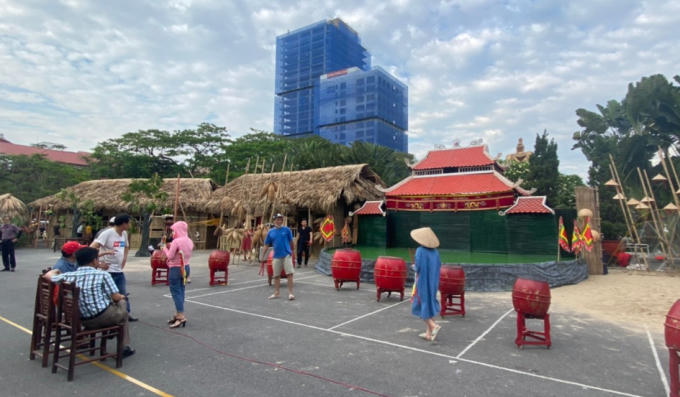 Công tác chuẩn bị cho lễ hội đang được triển khai tích cực