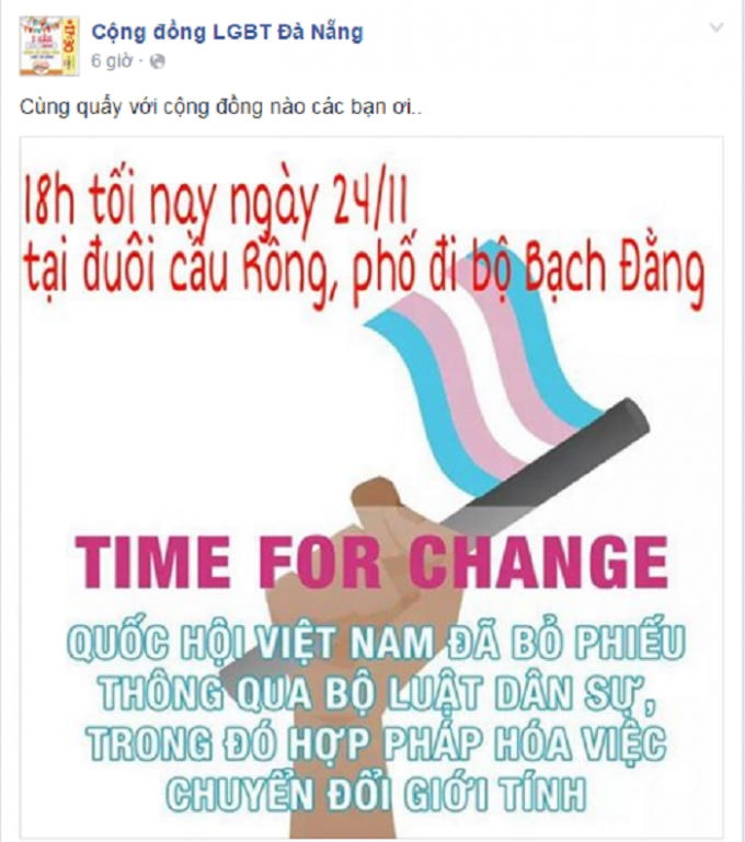 Chùm ảnh nóng: Cộng đồng người chuyển giới trên mạng vỡ òa sung sướng