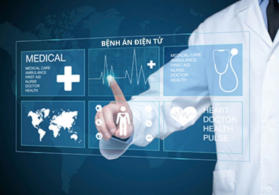Triển khai hồ sơ bệnh án điện tử nhằm nâng cao chất lượng chăm sóc sức khỏe, tối ưu hóa quy trình quản lý và vận hành hệ thống y tế. (Ảnh minh hoạ/thuvienphapluat.vn)