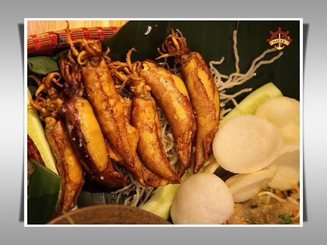 Mực trứng nướng vô cùng hấp dẫn