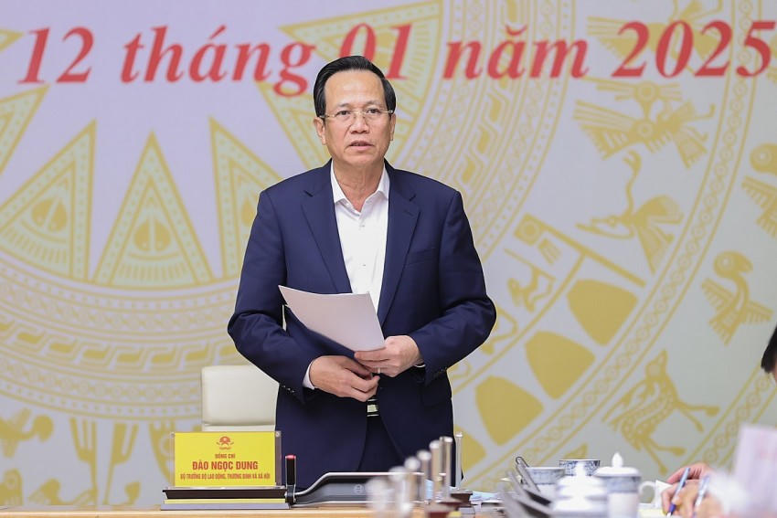 Bộ trưởng Bộ LĐTB&XH Đào Ngọc Dung.