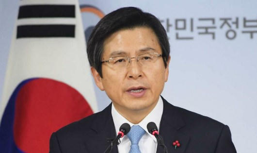 Thủ tướng Hàn Quốc Hwang Kyo-ahn.