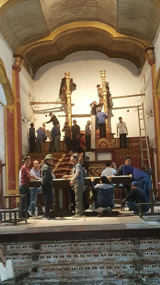 Sẵn sàng hạ giải nhà thờ Bùi Chu 135 tuổi - ảnh 1