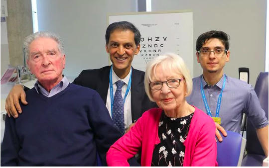 Douglas Waters, GS. Lydon da Cruz, Freda Waters, và Odysseas Georgiadis